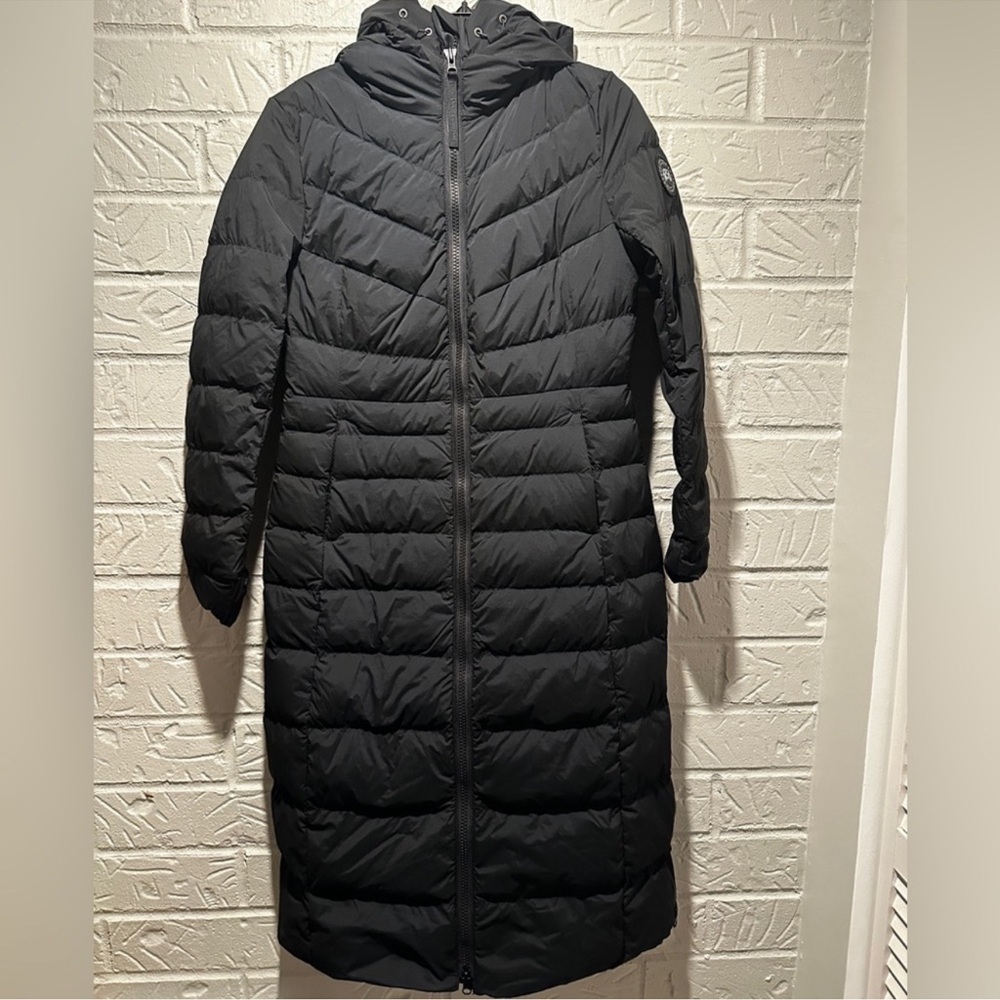 New Authentic Canada Goose Women's Clair Long Coat Size Large - Picture 3 of 11